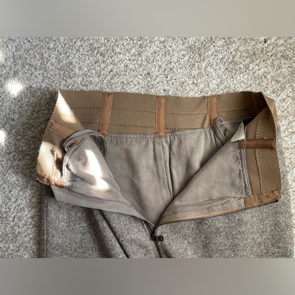 Stella McCartney Stunning Brown Tweed Skirt - Picture 6 of 11